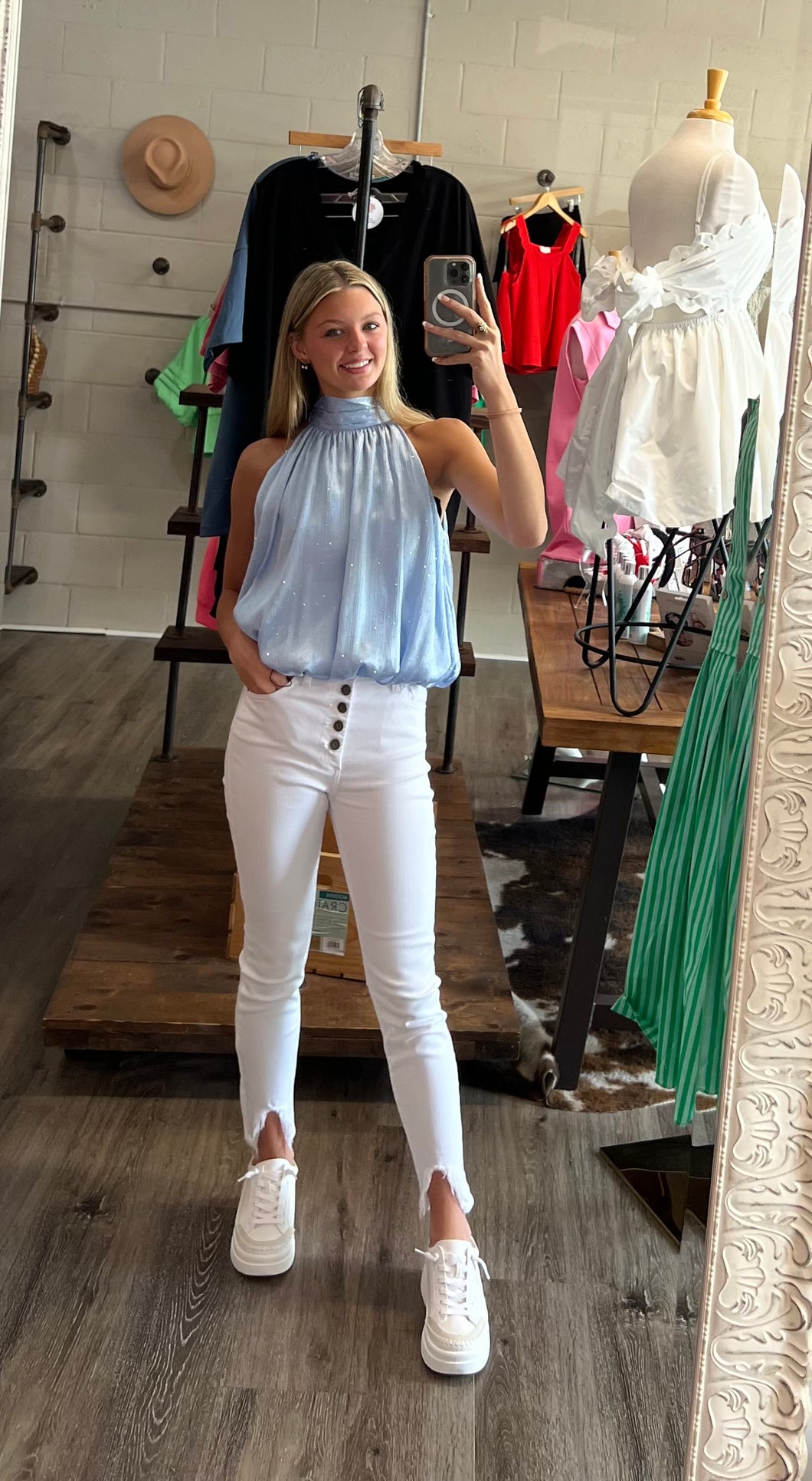 "Take me Back" Halter Top