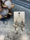 Gold Figure Eight Earrings