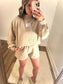 Lulumac Mock Neck Adult Sweatshirt