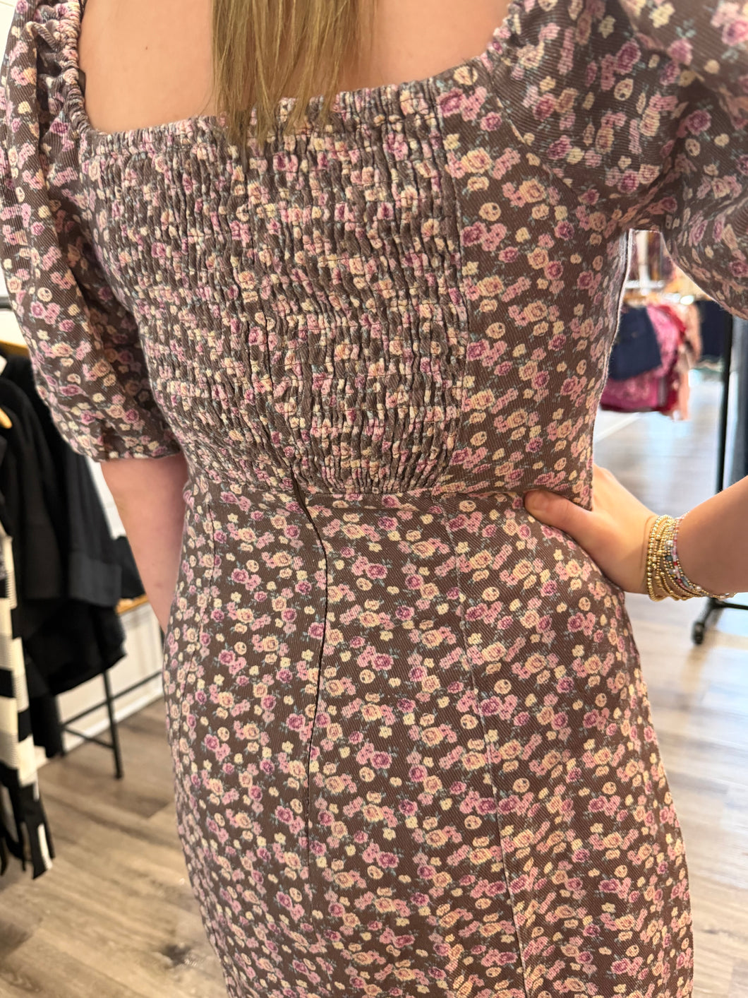 "Love Story" Floral Dress