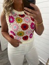 "Stand Alone" Bright Knitted Top