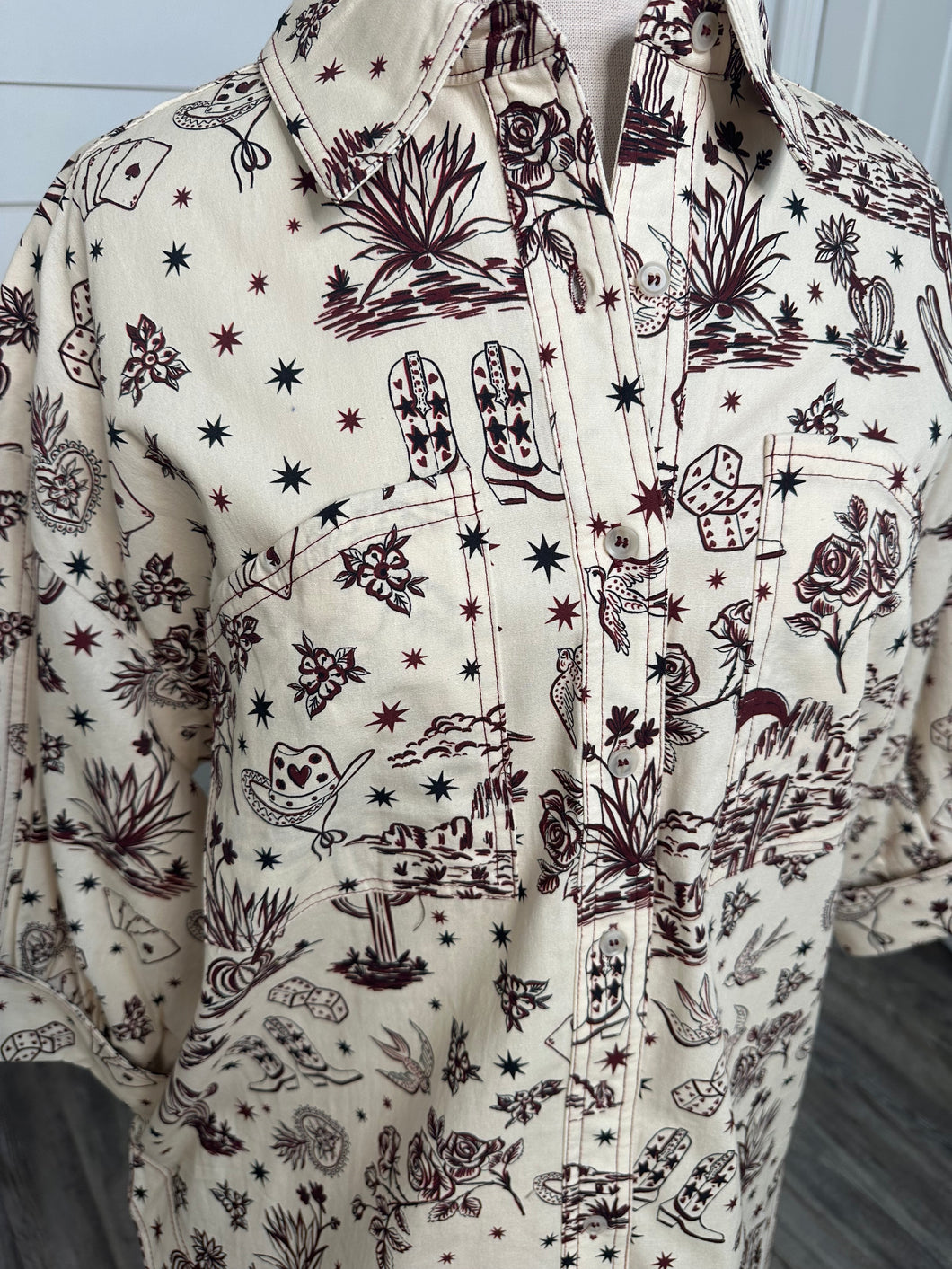 "Hold onto Me" Multi print Dress