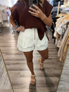 "Curl Up" Turtleneck Sweater Vest