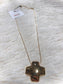 “Always Right” Dainty Gold Cross Necklace