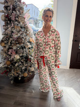Christmas Printed Satin PJ Set