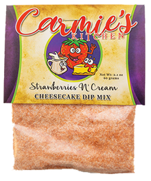 Carmie's Strawberries N Cream Cheesecake Dip