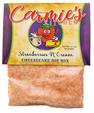 Carmie's Strawberries N Cream Cheesecake Dip