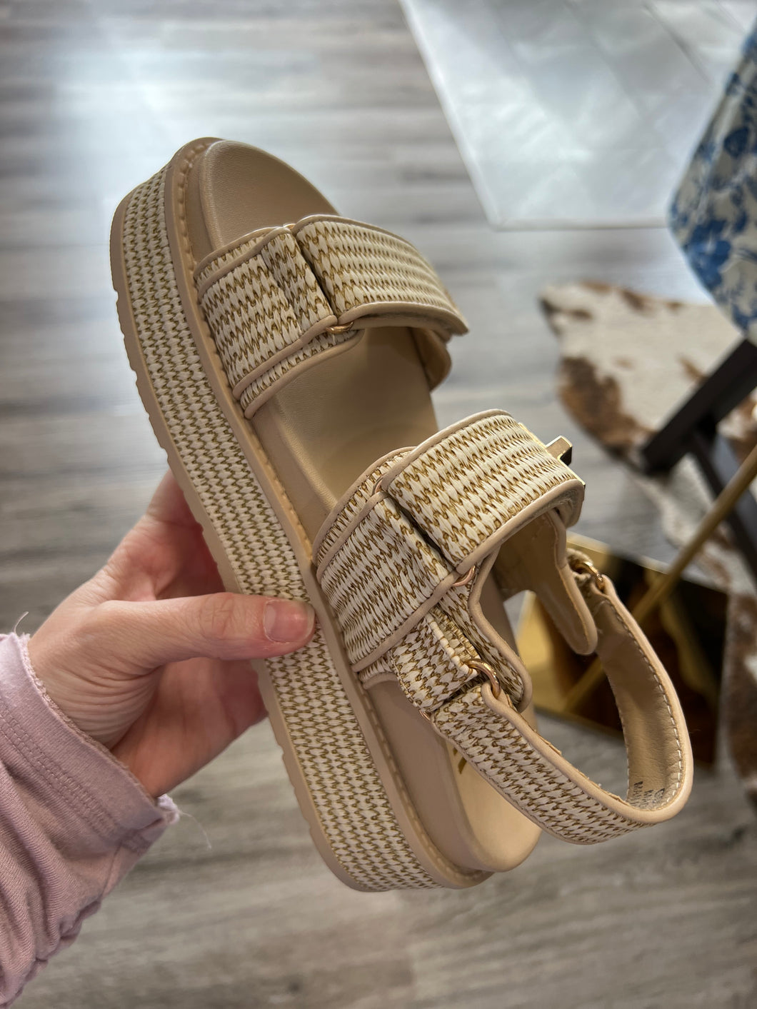 Go For It- Corkys Strapped Sandals