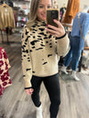 "In My Feelings" Leopard Print Sweater