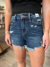 “Tara” High Rise Rigid Shorts