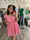 "Life Song" Bubble Gum Pink Dress