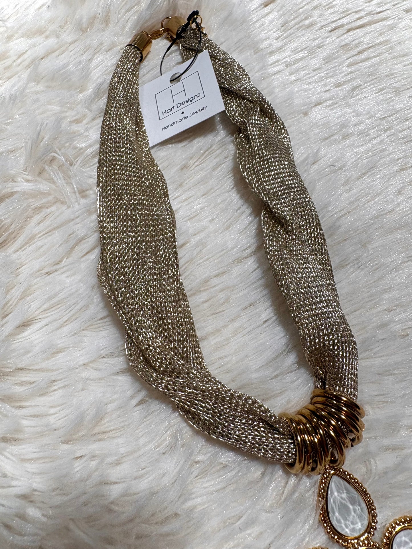 “By your Grace” Chunky Gold Necklace