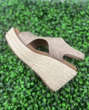 Corkys Freddie Taupe Wedge