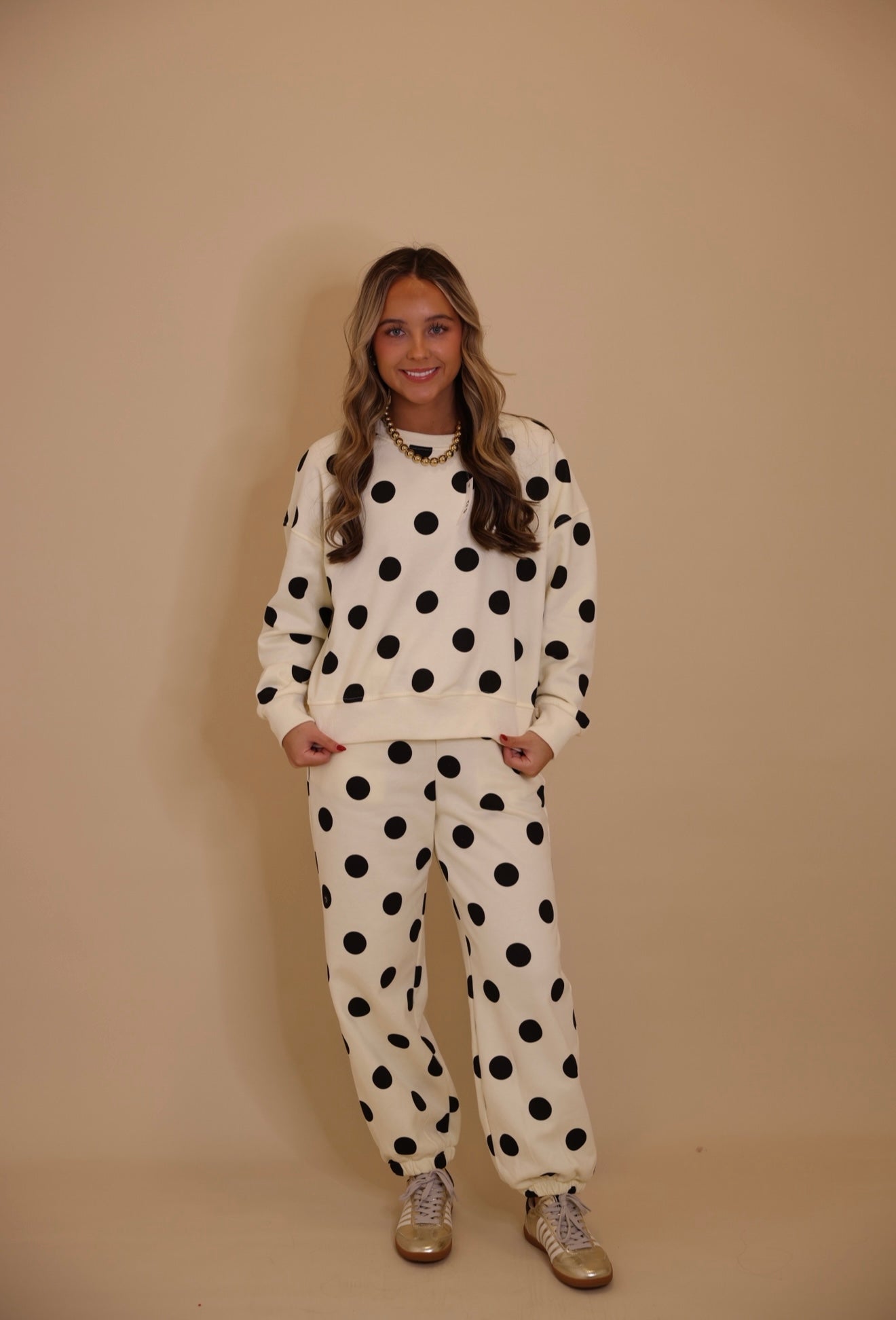 "Ryleigh" Polka Dot Set