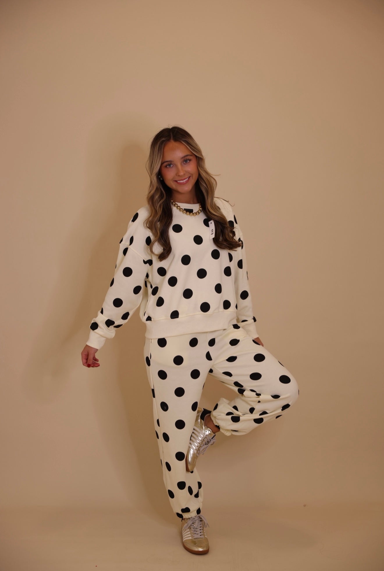 "Ryleigh" Polka Dot Set