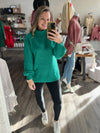 "Finding You" Green Turtle Neck Sweater