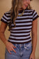 "Julia" Stripe Baby Tee