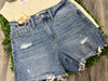 "Shirley" High Rise Denim Shorts