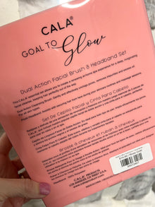 Goal to Glow Dual Action Facial Brush & Headband Set