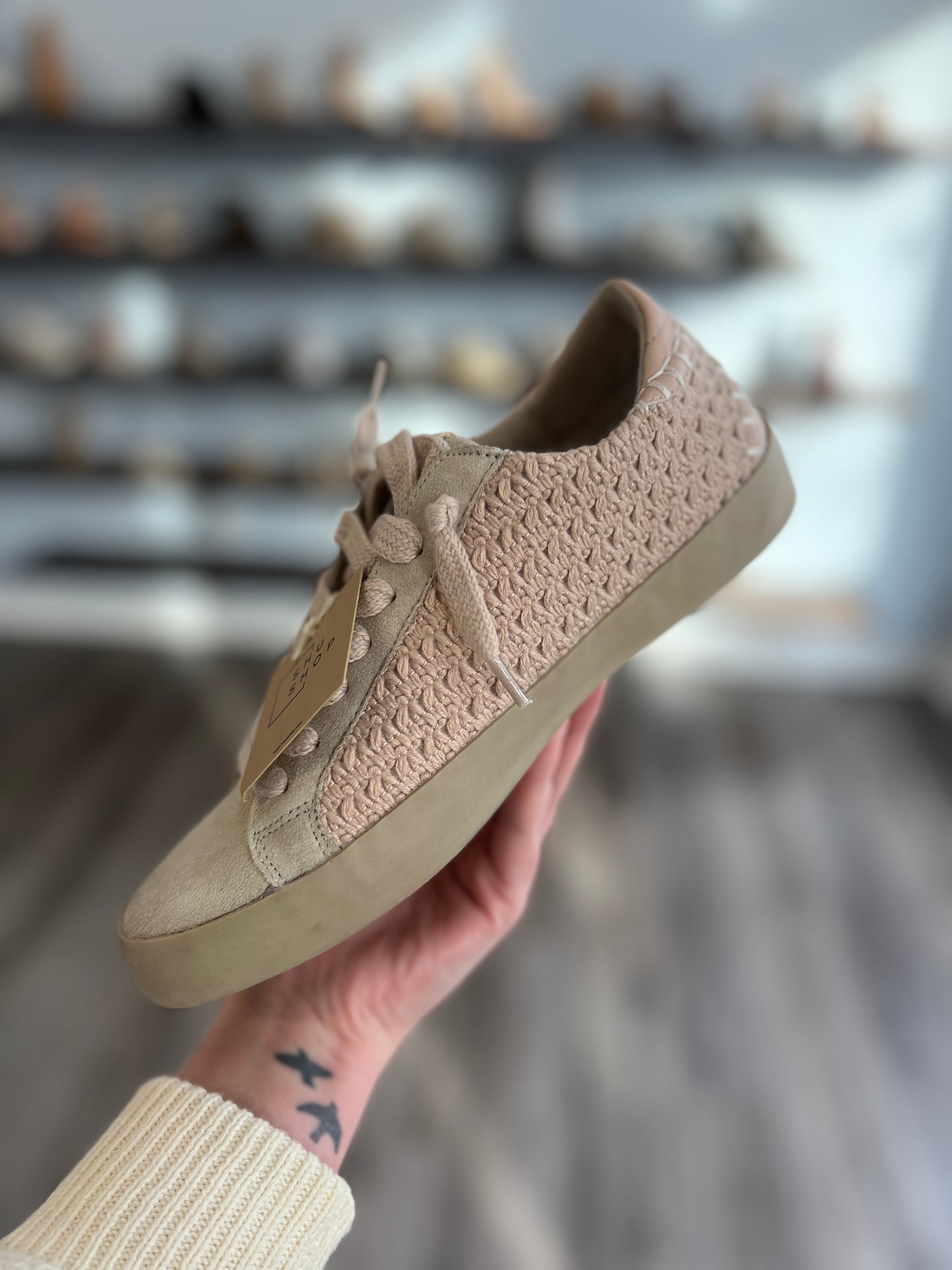 Shu Shop Mauve Paula Sneakers