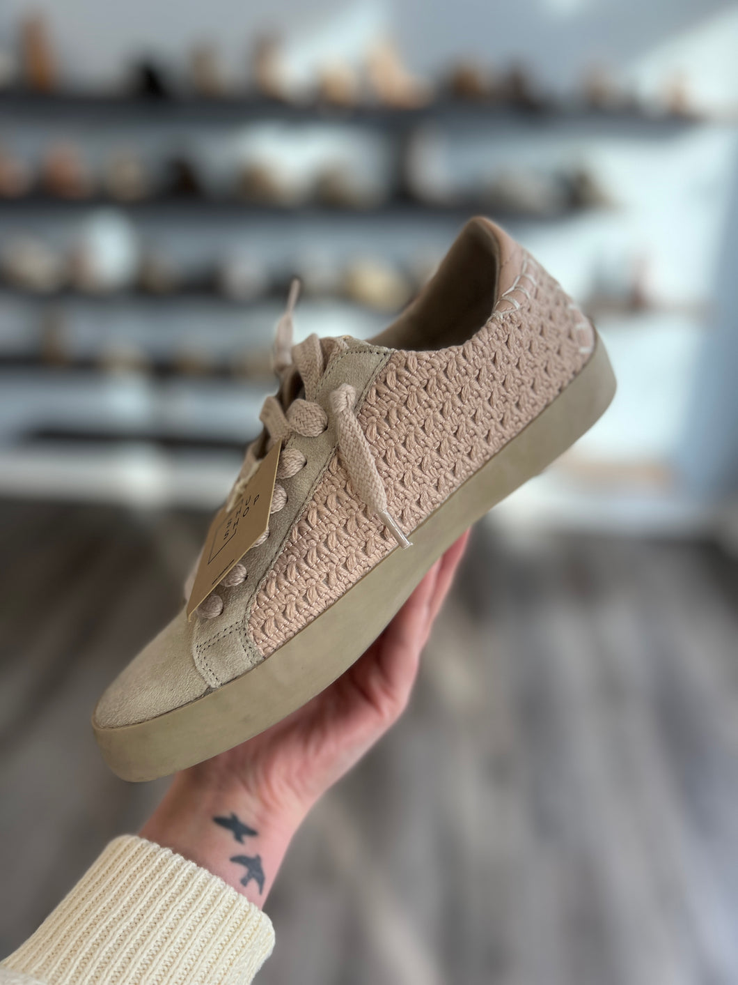 Shu Shop Mauve Paula Sneakers