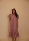 "Frosted Elegance" Maxi Dress