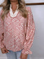 "Heartbeat" Mauve Botanical Top