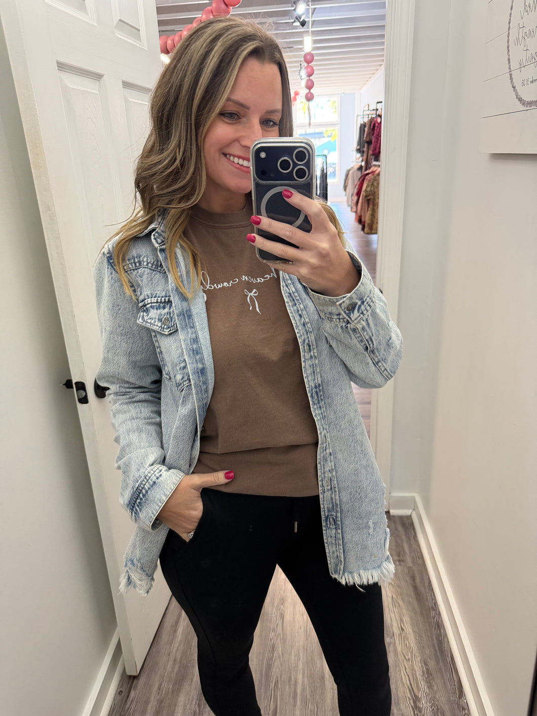 "Make Heaven Crowded" Graphic Tee