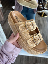 No Filter Raffia Corkys Platform Sandal