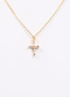 Caroline Hill Belief CZ Cross Necklace