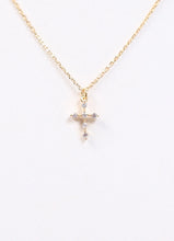 Caroline Hill Belief CZ Cross Necklace