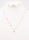 Caroline Hill Belief CZ Cross Necklace