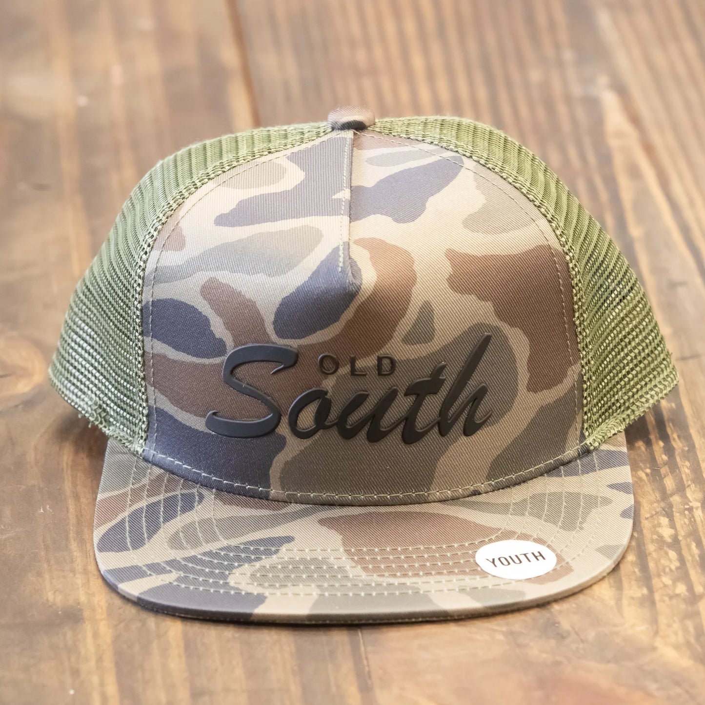 Old South Patch Thicket Camo- Trucker Hat- Youth