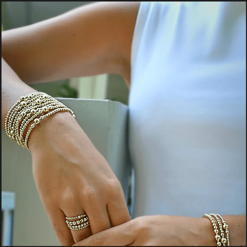 The Nantucket Collection 14k Gold Filled Beaded Bracelet