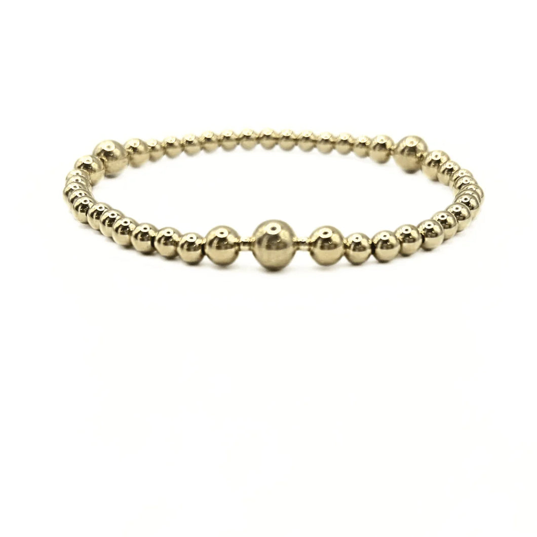 The Nantucket Collection 14k Gold Filled Beaded Bracelet
