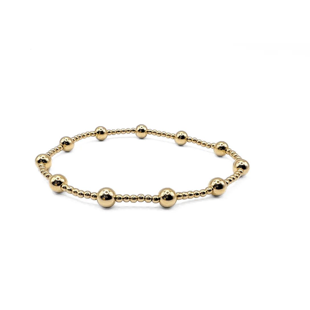 The Malibu Collection 14K Gold Filled Beaded Bracelet