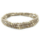 OG Shimmer Bracelet Stack in Champagne+Gold Filled