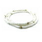 OG Classic Bracelet Stack in Pearl White & Gold Filled