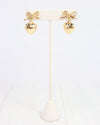 Catie Bow Heart Earring GOLD