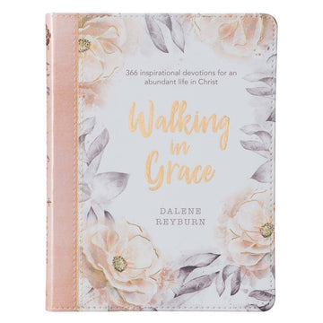 Devotional Walking In Grace Faux Leather