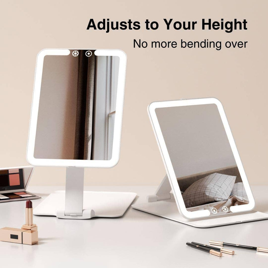 Nora Mini Folding Lighted Travel Mirror