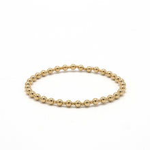 4mm+2mm+4mm Gold Filled Waterproof Dimension Bracelet 6.5