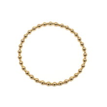4mm+2mm+4mm Gold Filled Waterproof Dimension Bracelet 6.5