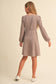 TWEEN KIDS GIRLS KNIT LONG SLEEVE DRESS (7-14)