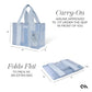 Case-Mate Carolina Blue Crochet Wave Jelly Tote Bag