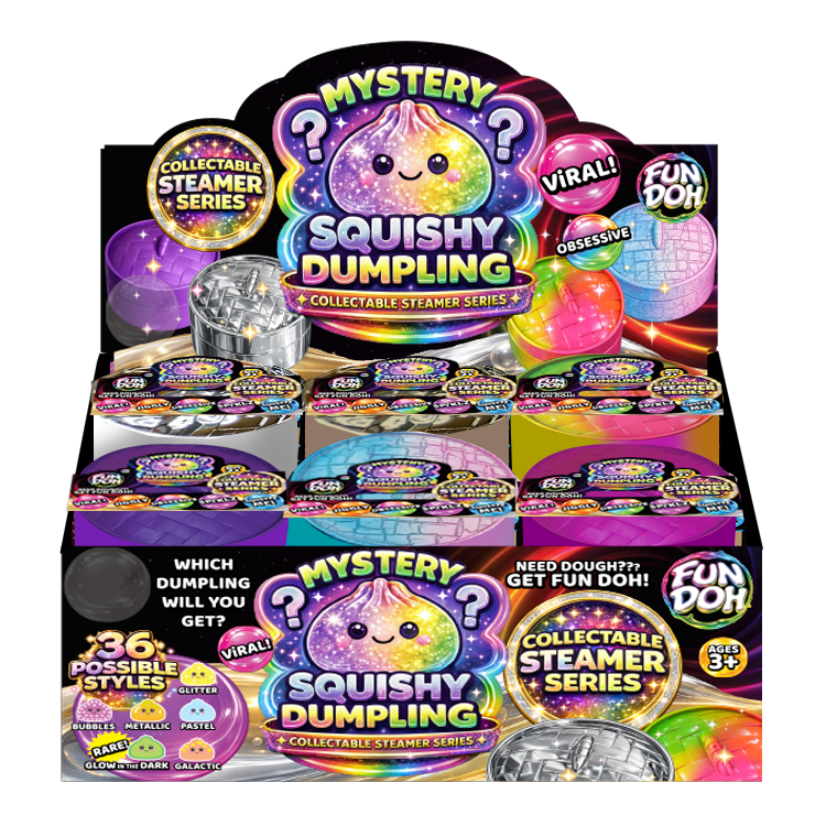Fun Doh Mystery Dumpling Squishies - Ultra Rare Collection