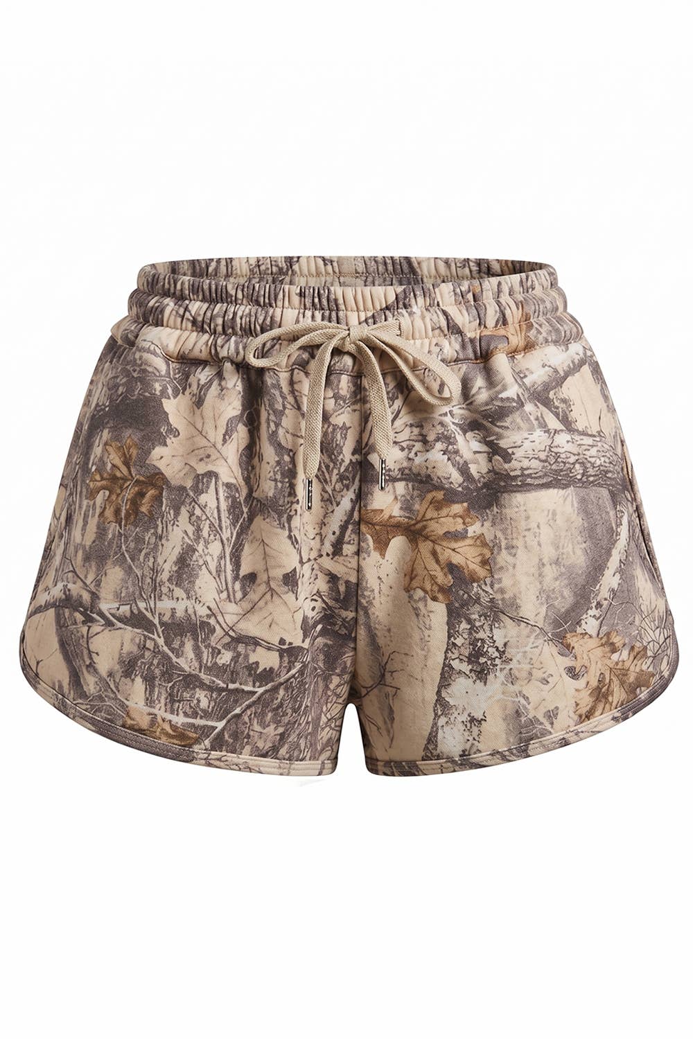 Camouflage Drawstring Dolphin Short
