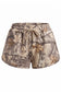 Camouflage Drawstring Dolphin Short