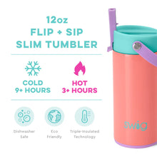 Swig Coral Crush Flip + Sip