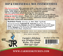 Carmies JR’s Ranch Dip Mix